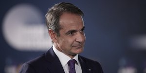 Ο Κυριάκος Μητσοτάκης στην COP26