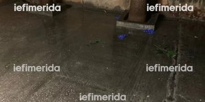 Το σημείο στο οποίο έπεσε το κοριτσάκι στην οδό Σπευσίππου