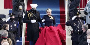 Η Lady Gaga στην ορκωμοσία του Τζο Μπάιντεν