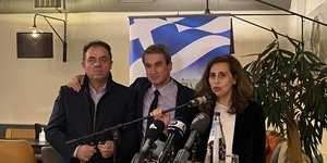 Ο Ανδρέας Λοβέρδος στη συγκέντρωση στις Σέρρες