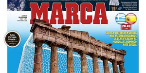 Το πρωτοσέλιδο της Marca