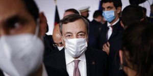 Ο Ιταλός πρωθυπουργός, Μάριο Ντράγκι