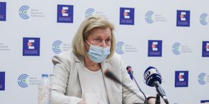 Η πρόεδρος της Εθνικής Επιτροπής Εμβολιασμών, Μαρία Θεοδωρίδου