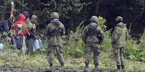 μετανάστες πρόσφυγες Πολωνία Λευκορωσία