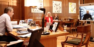 Επικοινωνία του Κυριάκου Μητσοτάκη με τον Σαρλ Μισέλ 