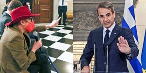 Η Ολλανδή δημοσιογράφος και ο Κυριάκος Μητσοτάκης
