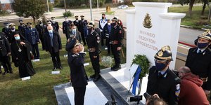Μνημείο για τους πεσόντες πυροσβέστες στην Κομοτηνή