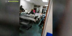 νοσοκομείο «Γεννηματάς» ασθενείς σε ράντσα