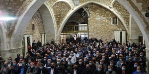 Από τη συγκέντρωση του Νίκου Ανδρουλάκη