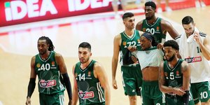 Οι μπασκετμπολίστες του Παναθηναϊκού
