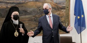 Οικουμενικός Πατριάρχης Βαρθολομαίος Κωνσταντίνος Τασούλας Βουλή