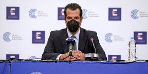 Ο υπουργός Υγείας Θάνος Πλεύρης