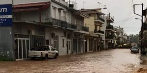 Πλημμύρες στην Ηλεία λασπονερα
