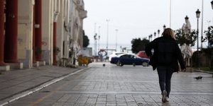 Εικόνα από το κέντρο της Θεσσαλονίκης