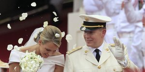 Ο γάμος της πριγκίπισσας Σαρλίν και το πρίγκιπα Αλβέρτου