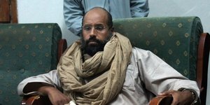 O Σαΐφ αλ Ισλάμ Καντάφι, γιος του δικτάτορα Μουάμαρ Καντάφι