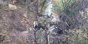 συντρίμμια μονοκινητήριου αεροπλάνου Μαυροβούνι