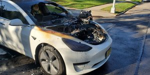 Tesla fire