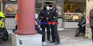 Θεσσαλονίκη αστυνομικοί και τραυματίας