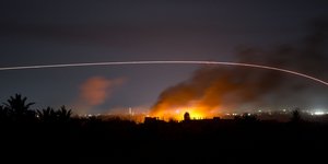 Βομβαρδισμός της πόλης Μπαγούζ στη Συρία