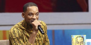 Ο Γουίλ Σμιθ στην παρουσίαση του βιβλίου του «Γουίλ» στη Νέα Υόρκη 