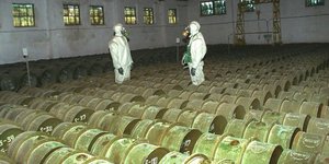 Φωτογραφία αρχείου από αποθήκη χημικών όπλων στη Ρωσία