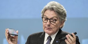 O επίτροτος Εσωτερικής Αγοράς της ΕΕ, Τιερί Μπρετόν για τη σημασία εφοδιασμού σε περίοδο κρίσεων