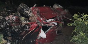Η εικόνα του οχήματος μετά το ατύχημα
