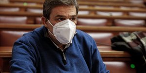 Ανδρέας Ξανθός στη Βουλή