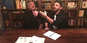 Αντώνης Πρέκας (αριστερά) και Αγγελος Ανδρεάτος (δεξιά) 