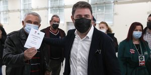 Ο Νίκος Ανδρουλάκης