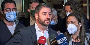 Ο Νίκος Ανδρουλάκης στη Χ. Τρικούπη