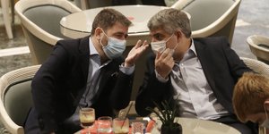 Νίκος Ανδρουλάκης και Οδυσσέας Κωνσταντινόπουλος