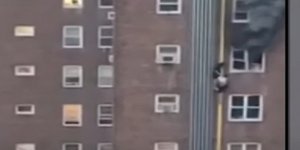 H «απόδραση» δύο εφήβων από φλεγόμενο διαμέρισμα του 4ου ορόφου