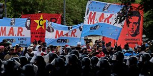 Διαδηλωτές στην Αργεντινή