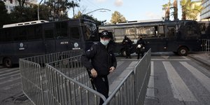 αστυνομικά μέτρα κλούβες Μέγαρο Μουσικής