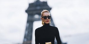 μαύρο πλεκτό φόρεμα Zara