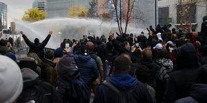 διαδηλωτές στο Βέλγιο