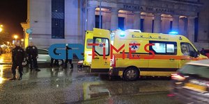 Άμεση επέμβαση του ΕΚΑΒ στη Θεσσαλονίκη σε περιστατικό, παρά τα επεισόδια στο κέντρο της πόλης
