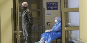 Εμβολιασμός κατά του κορωνοϊού στην Κρακοβία της Πολωνίας