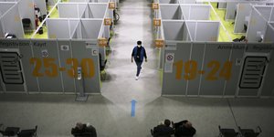 Εμβολιαστικό κέντρο στη Γερμανία