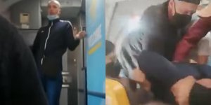 Ένας επιβάτης αεροπλάνου προσπάθησε να ανοίξει την πόρτα αλλά τον ακινητοποίησαν