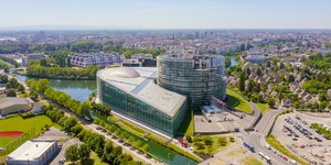 Το κτίριο του Ευρωκοινοβουλίου στο Στρασβούργο