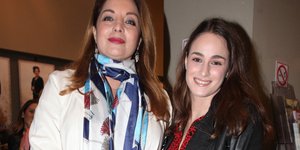 H Αντζελα Γκερέκου με την κόρη της, Μαρία Βοσκοπούλου