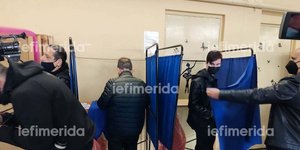 Ψηφίζει ο γιος της Φώφης Γεννηματά, Γιώργος Τσούνης