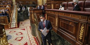 Εικόνα από το ισπανικό κοινοβούλιο