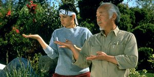 Στιγμιότυπο από την ταινία The Karate Kid 