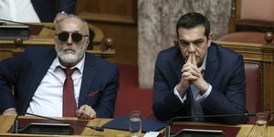 Παναγιώτης Κουρουμπλής και Αλέξης Τσίπρας