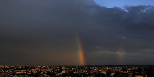 Ουράνιο τόξο στη Λευκωσία