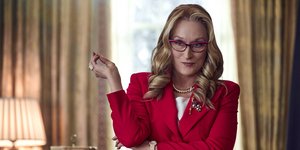 Η Μέριλ Στριπ ως πρόεδρος των ΗΠΑ στην ταινία «Don't Look Up» 